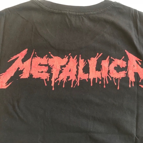 H&M Licensed METALLICA T-Shirts NEW L or XL - Picture 4 of 7